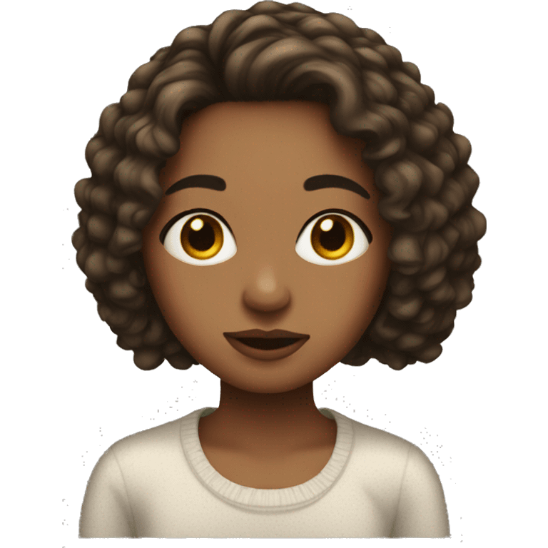 artist girl with bob and freckles emoji