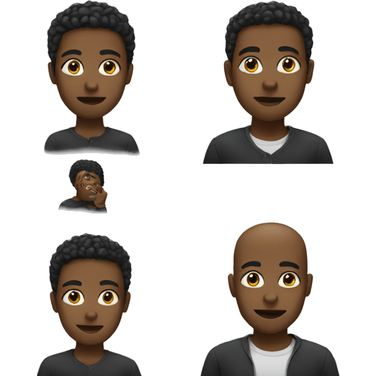 Black person emoji