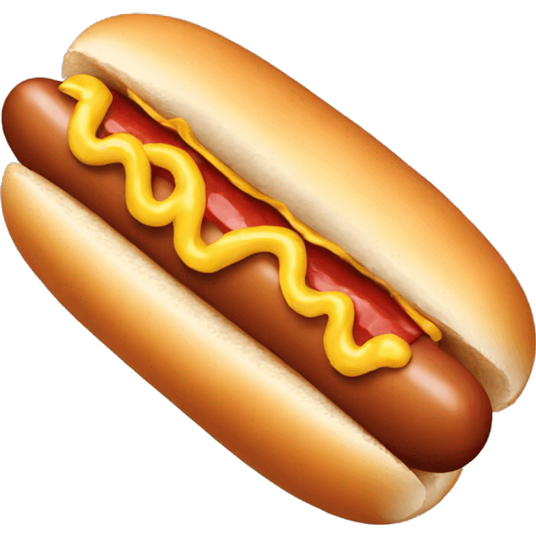 hot dog emoji