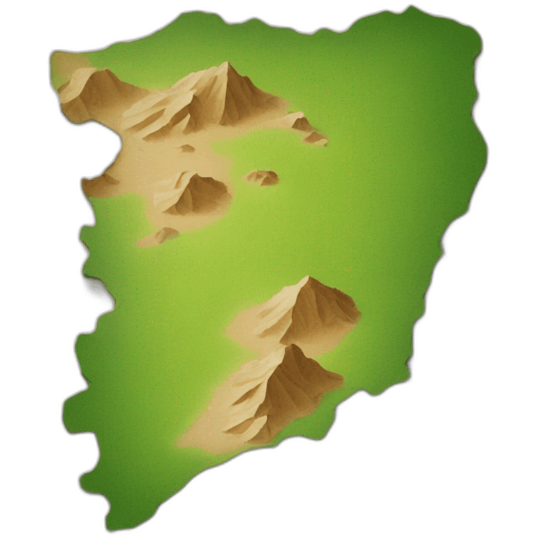 Corsica map emoji