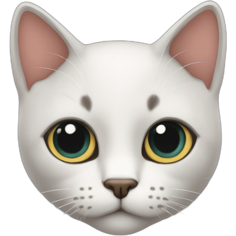 Gato vesgo emoji