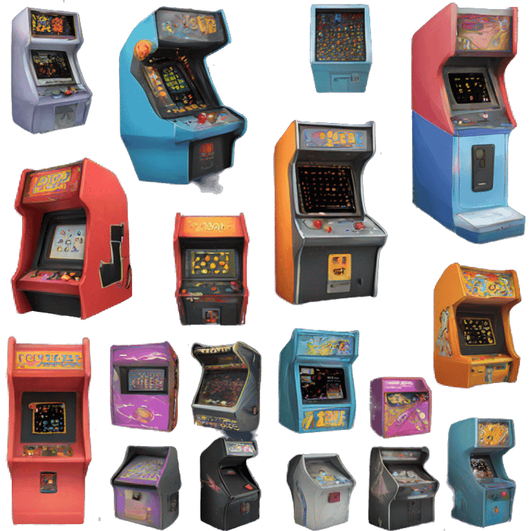 retro arcade machine emoji