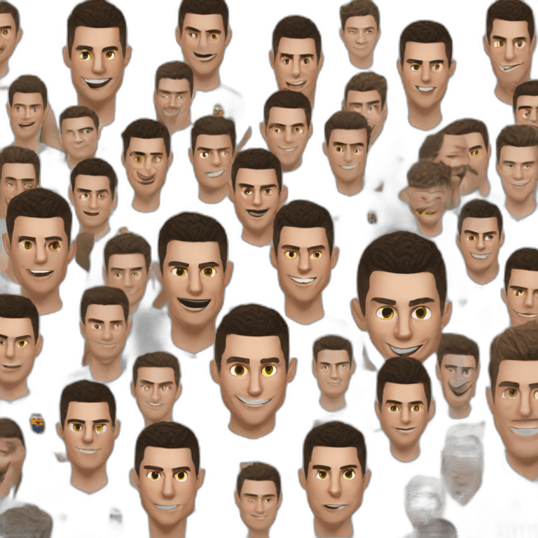 Cristiano ronaldo sur messi emoji