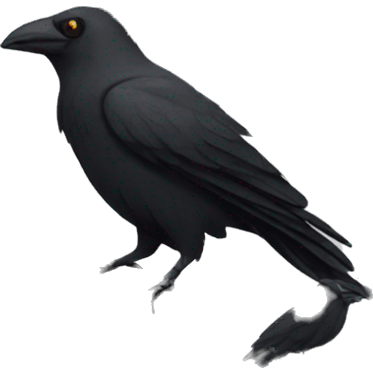 Crow emoji