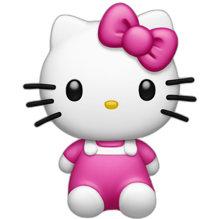 Hello kitty en colère emoji