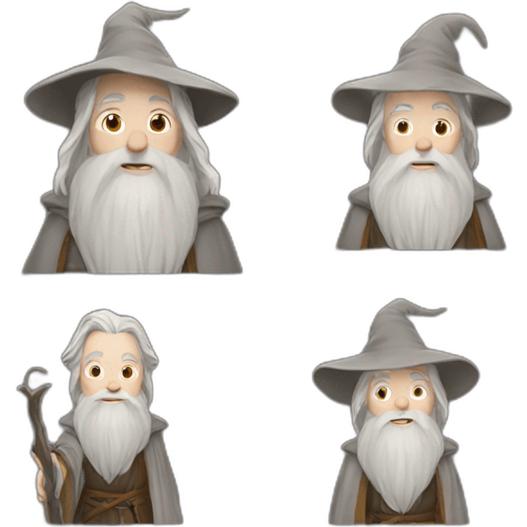 Gandalf en chat emoji