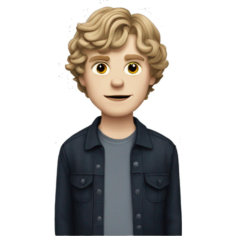 Evan Peters emoji