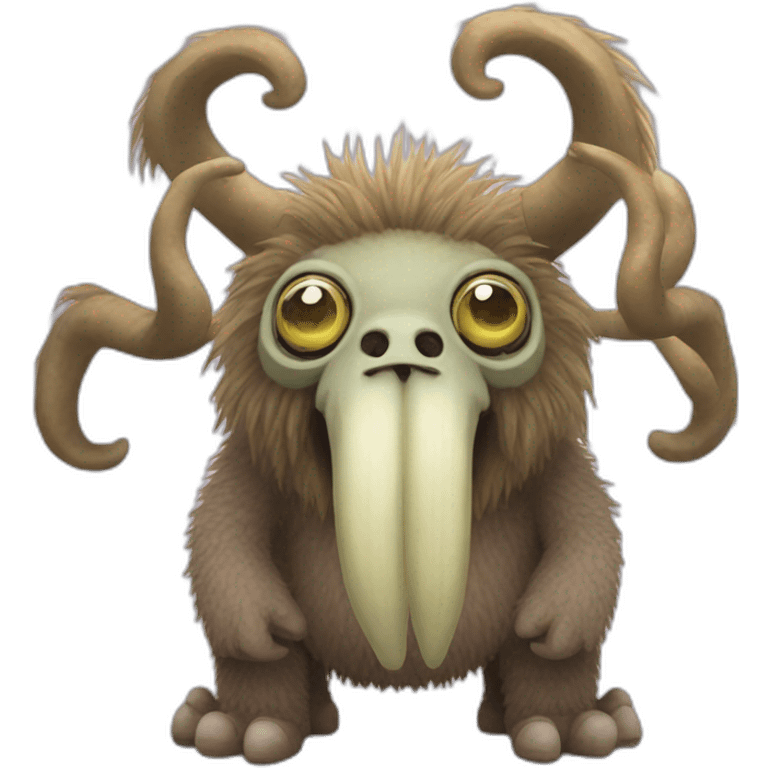 mammott from my singing monsters  emoji