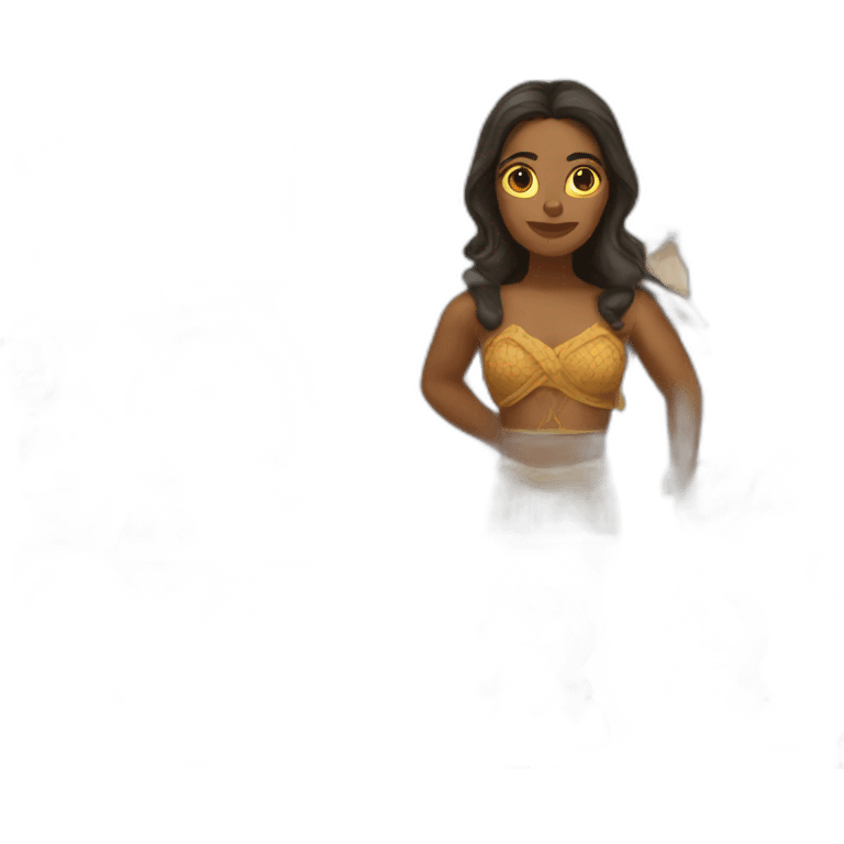 mahoma as a woman emoji