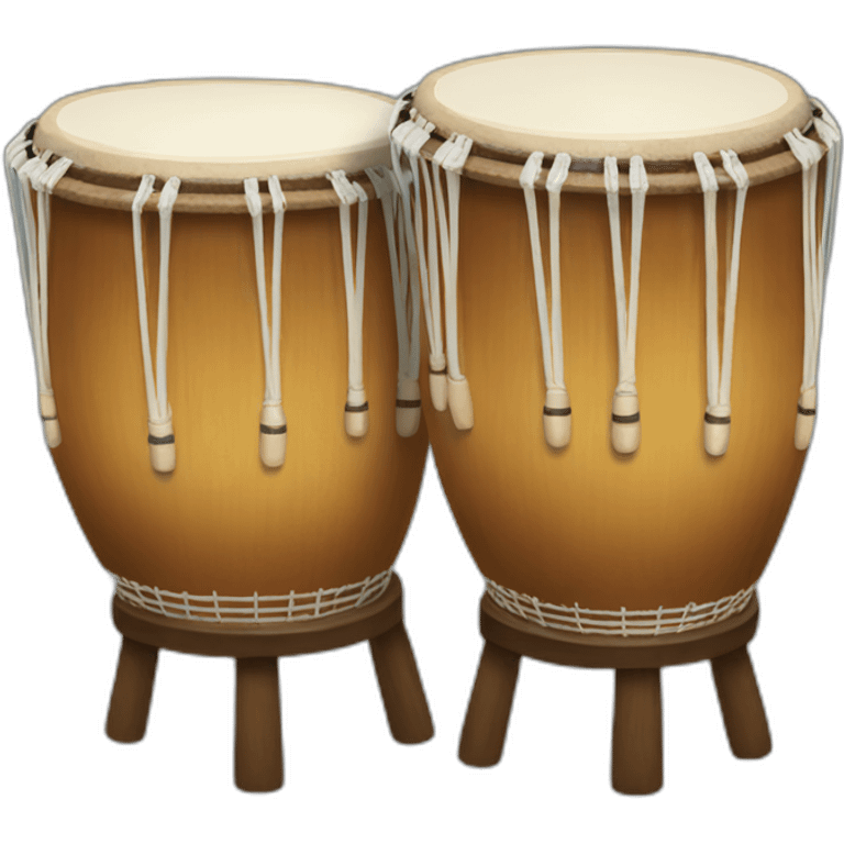 Pair of tabla drums emoji