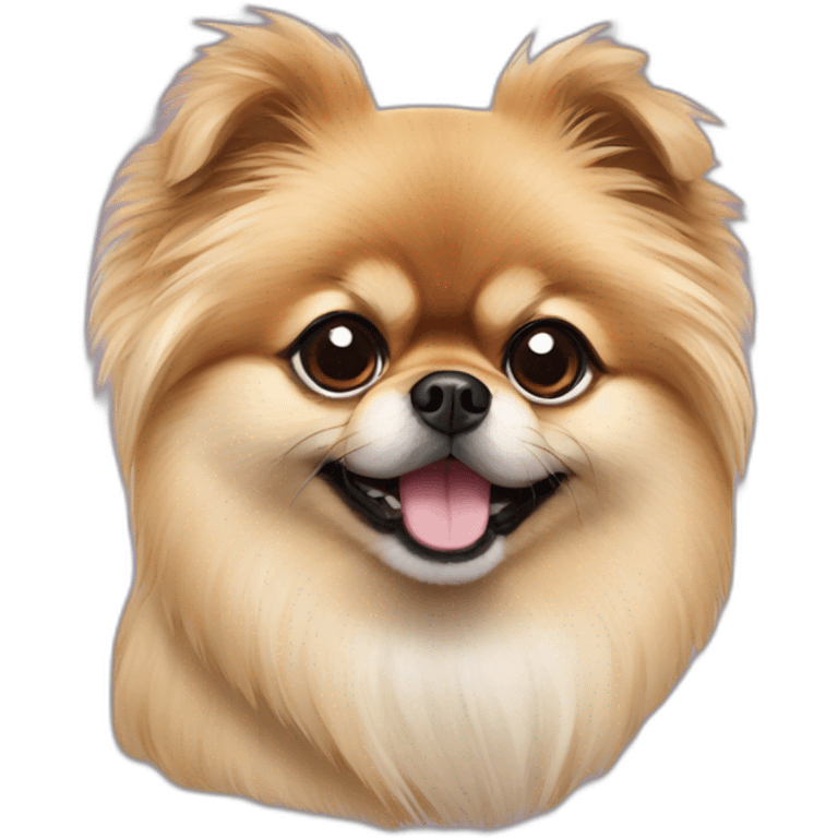 Pekinese Pomeranian emoji