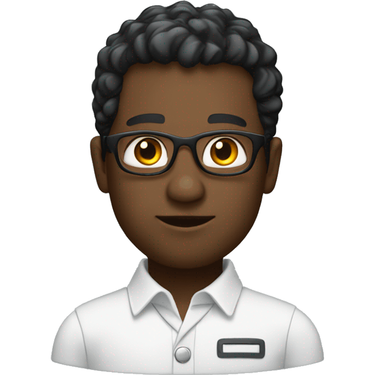 Black IT engineer emoji