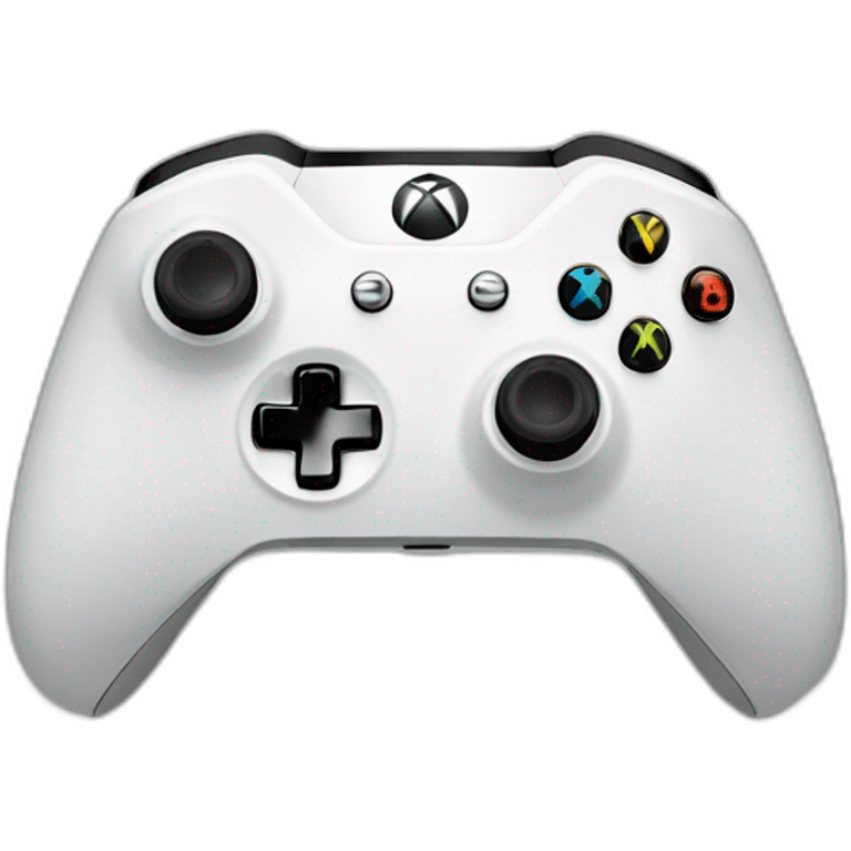 black xbox one gamepad emoji