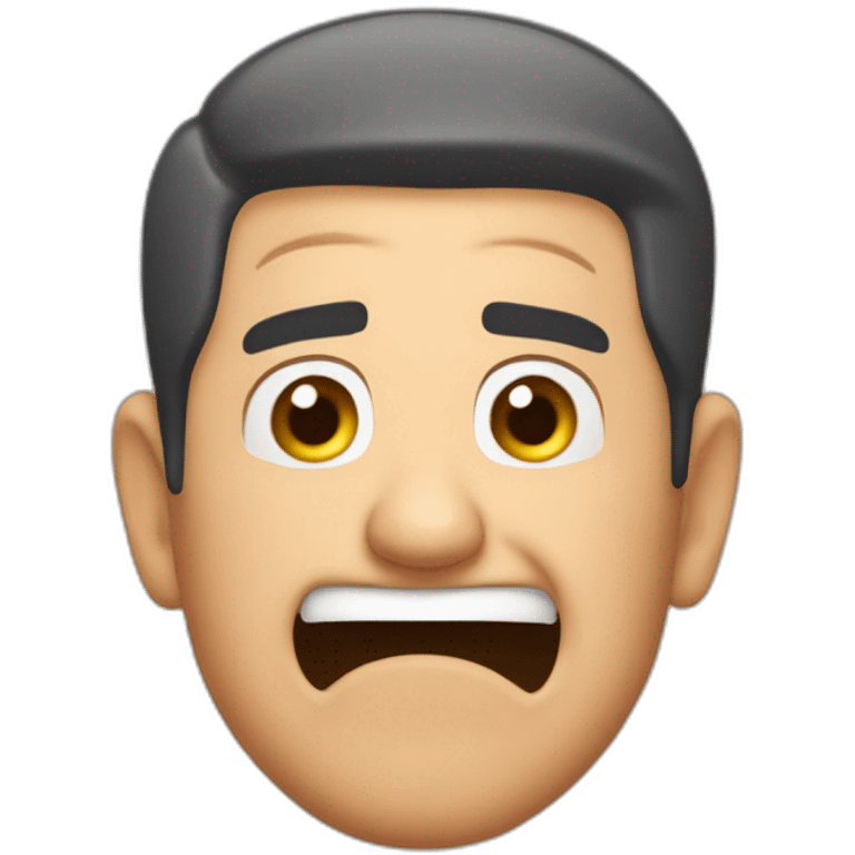 Dale Winton Fart Release Face emoji