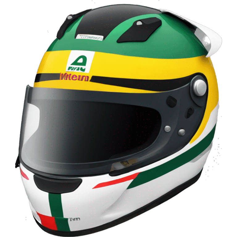 ayrton senna helmet emoji