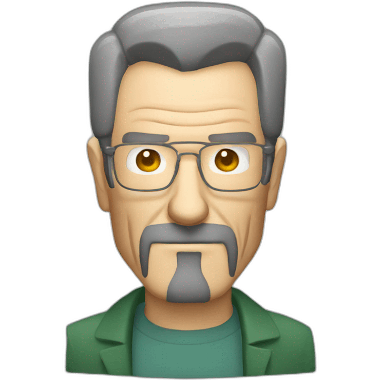 walter white making glass emoji