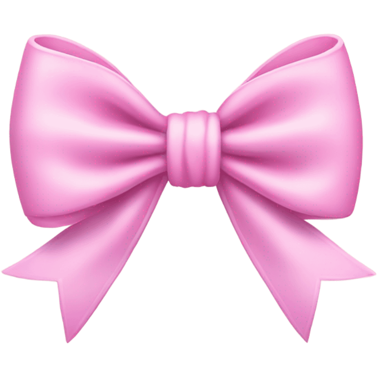 pink pastel bow emoji