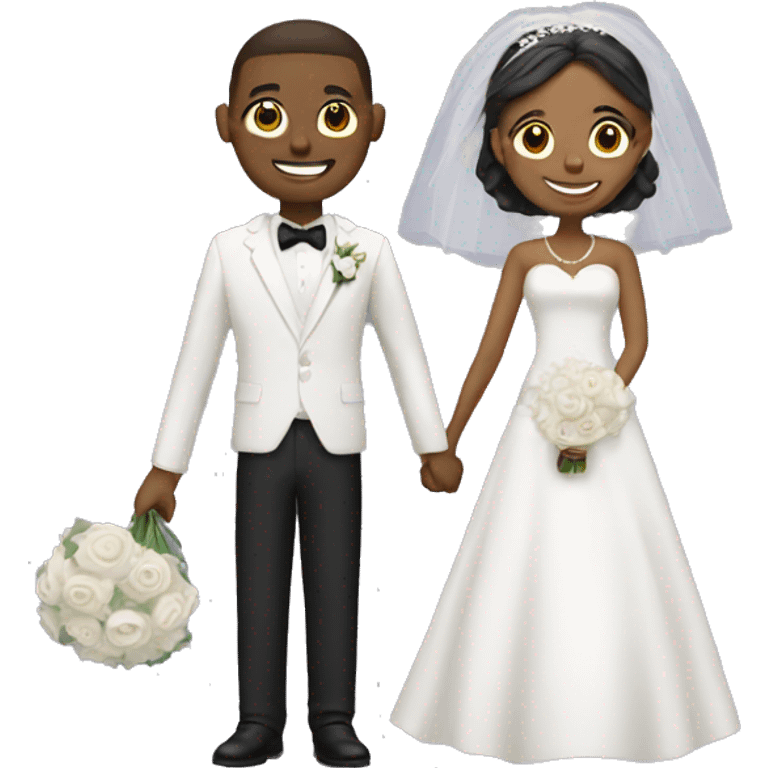 bride and groom emoji