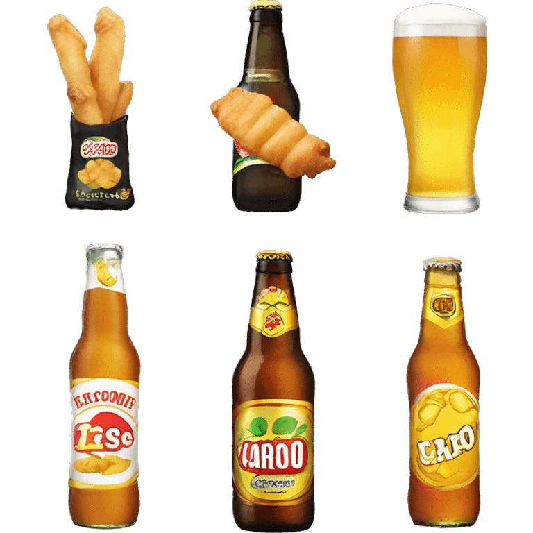 3 cervezas es igual a 1 chicharronde carniceria ramo emoji