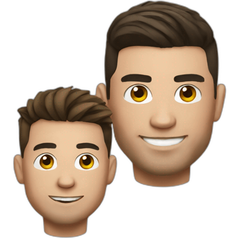 Ronaldo Messi emoji