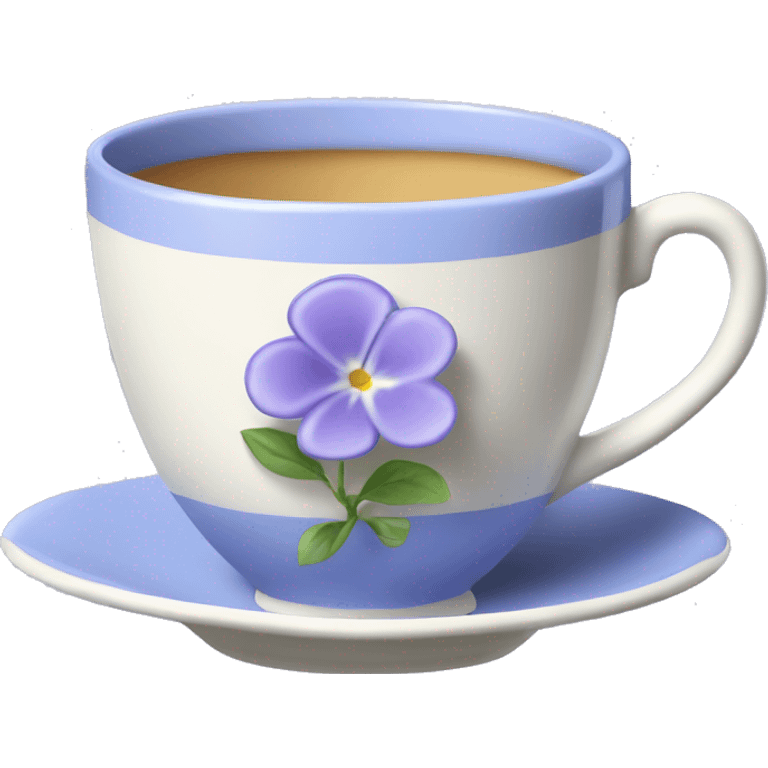 Periwinkle teacup  emoji