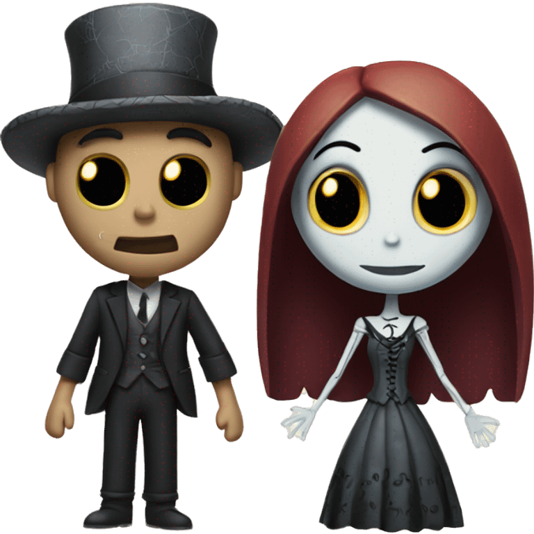 Jack and sally emoji