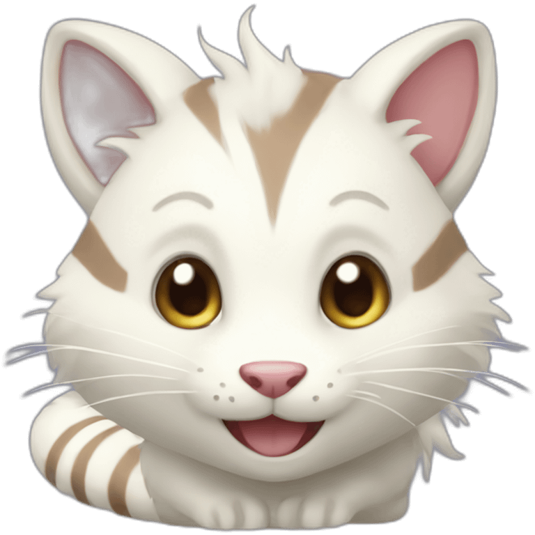 White Furret emoji