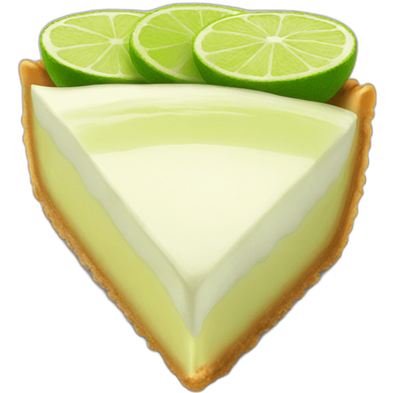 Key lime pie  emoji