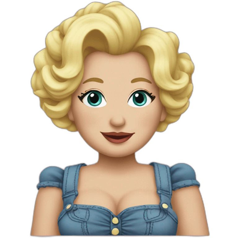 fat dolly parton emoji