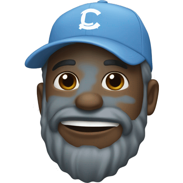 Blue North Carolina emoji