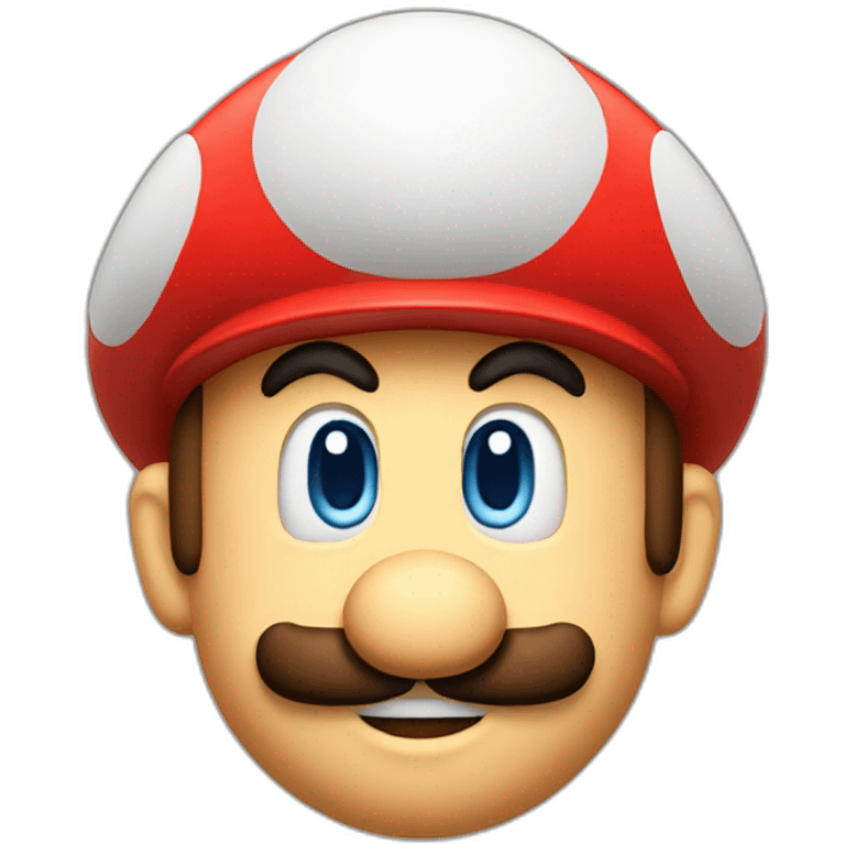 mario on mushrooms emoji