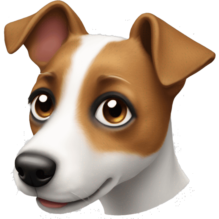 jack russel terrier dog  emoji