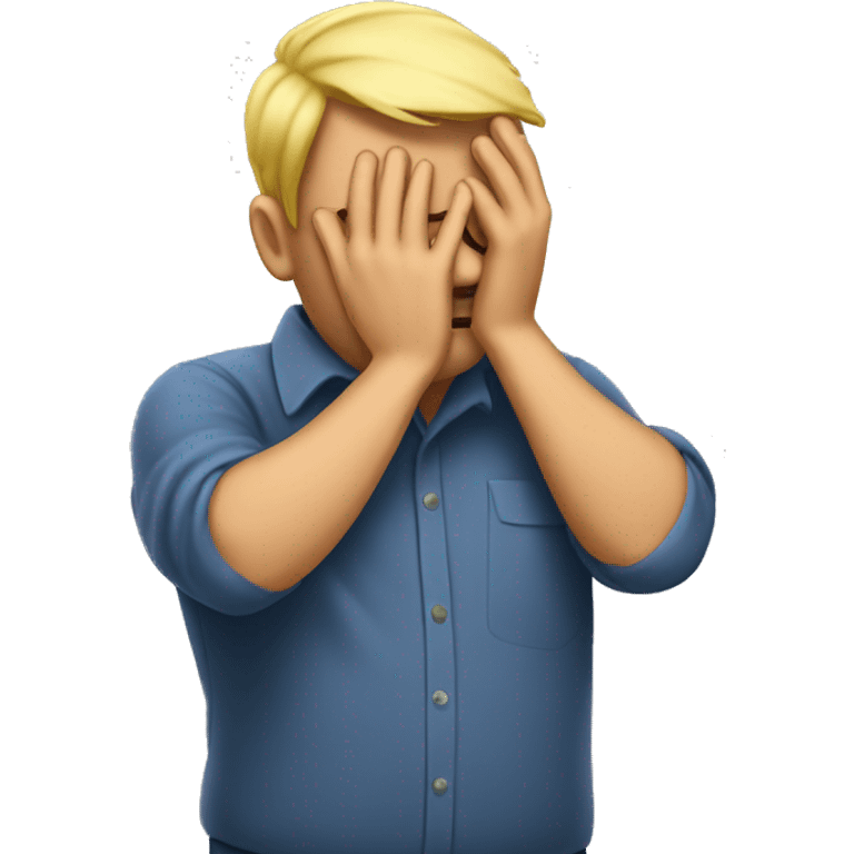 facepalm man emoji