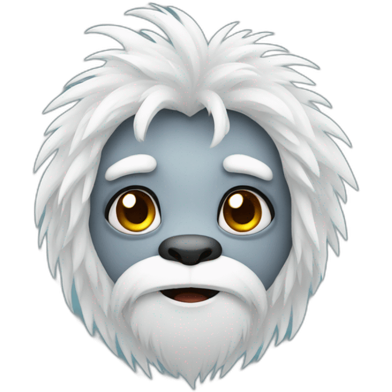 Yeti cute emoji