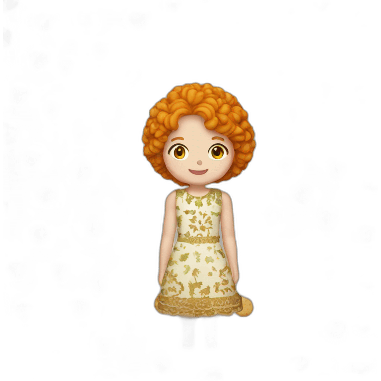 ginger biscuit christmas doll emoji