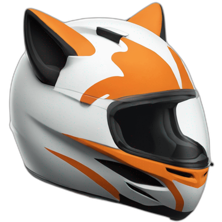 fox motorcyle helmet emoji