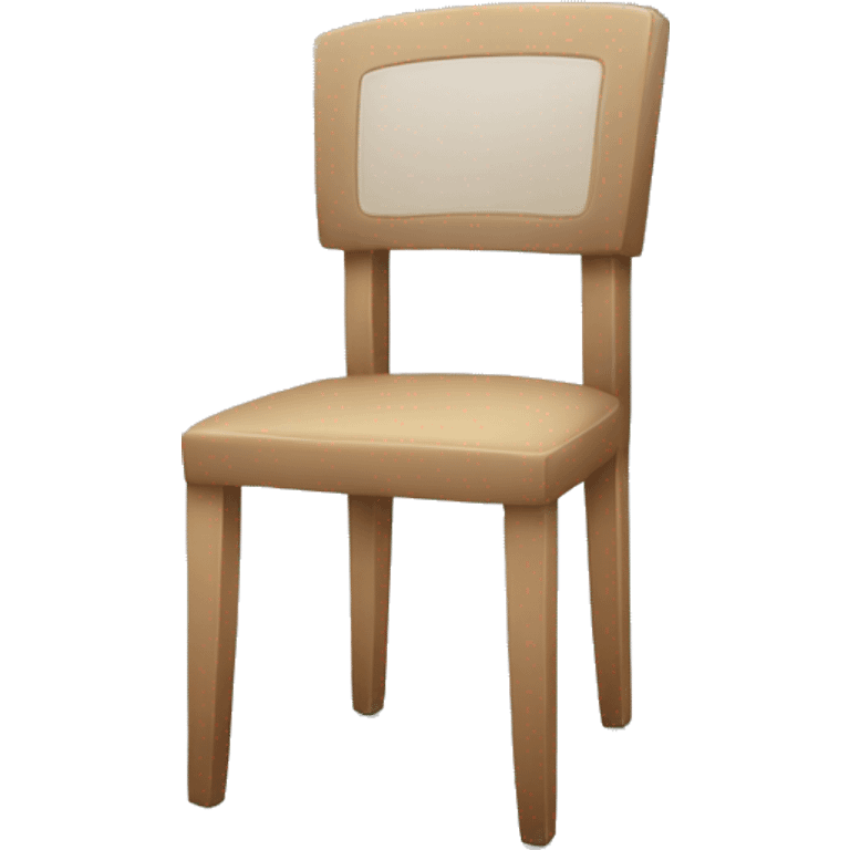 transparent invisible chair emoji