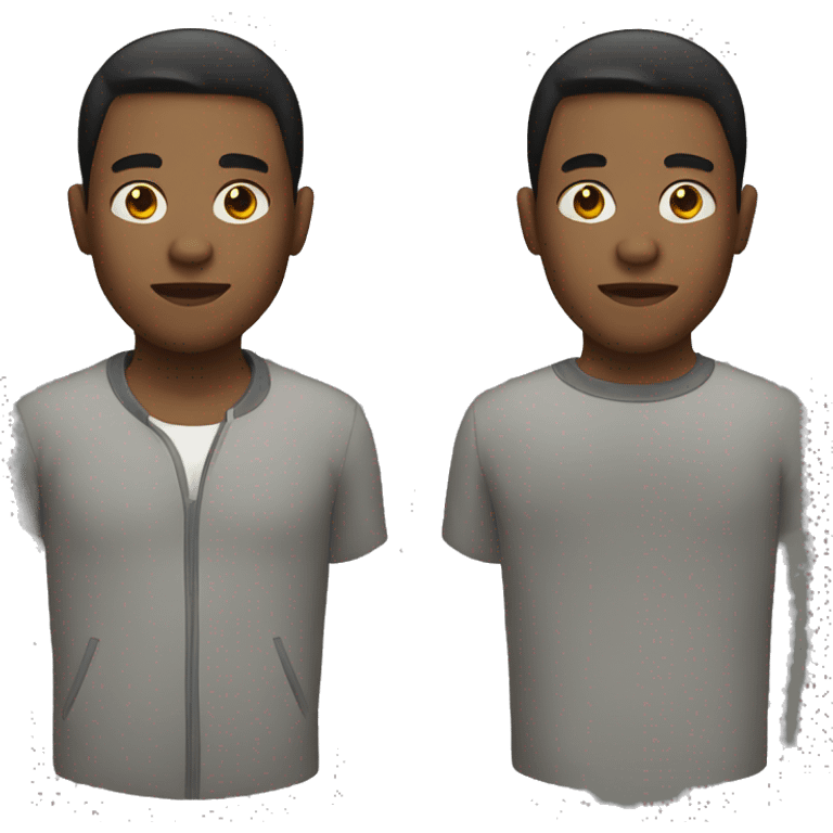 Black Chinese guy emoji