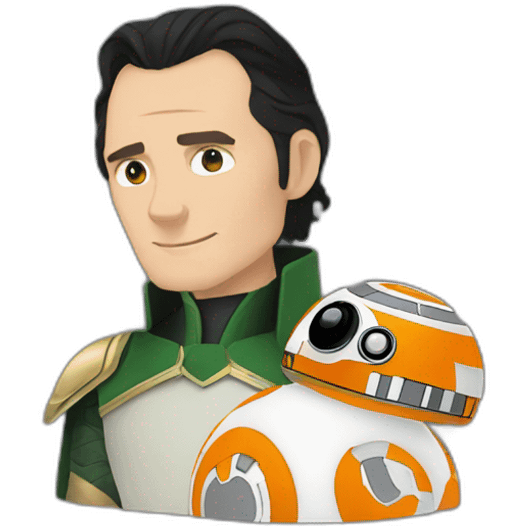 Loki and BB8 emoji