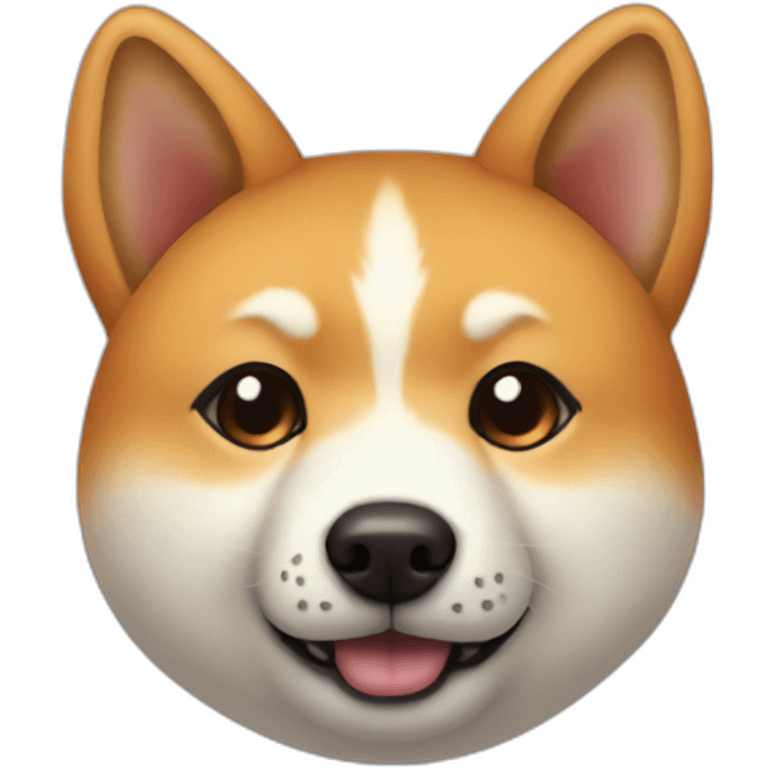 Dice with Shiba Inu ears and nose emoji