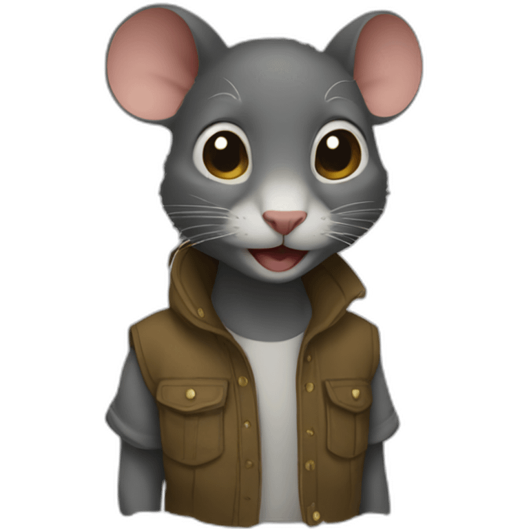 raton-laveur chat emoji