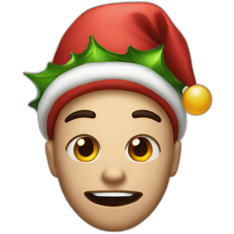 dead lit christmas emoji