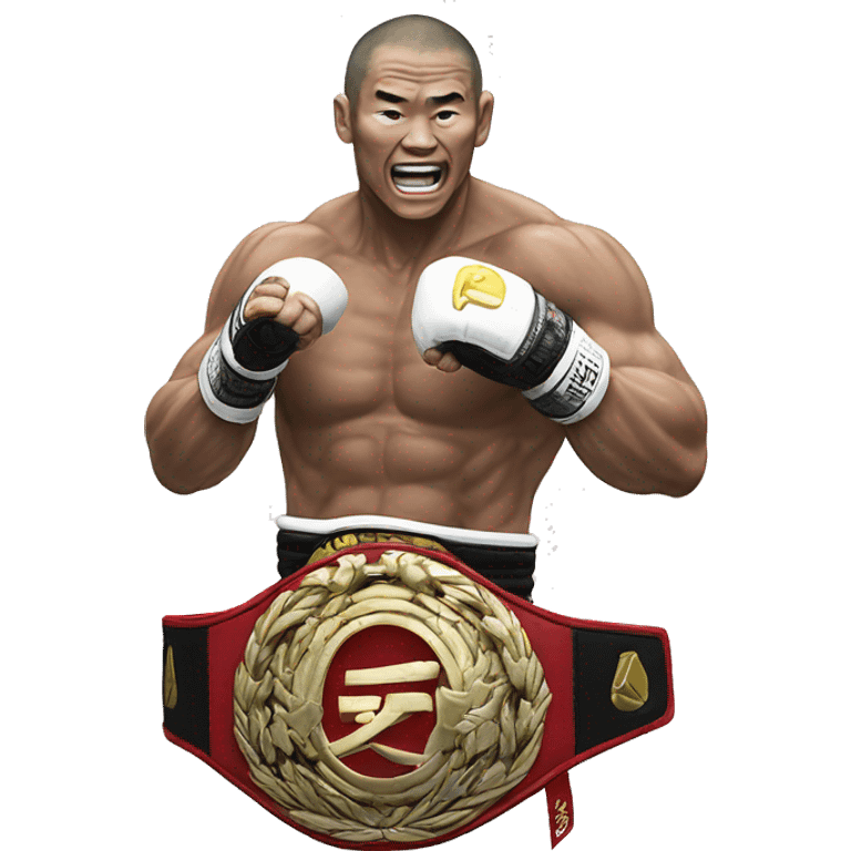 RIZIN FIGHTING FEDERATION champion belt emoji