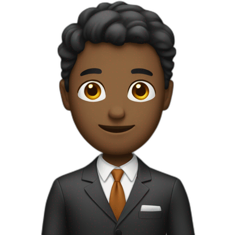 guy suit emoji