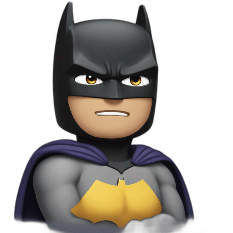 batman with arms crossed emoji