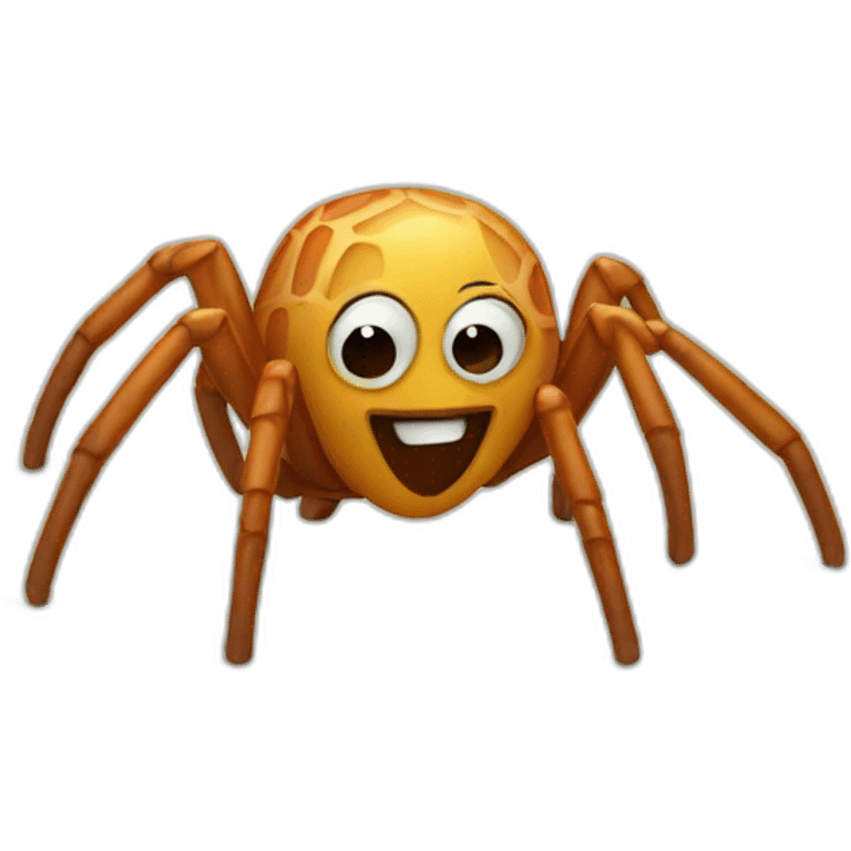 Spider for seaside vacation emoji