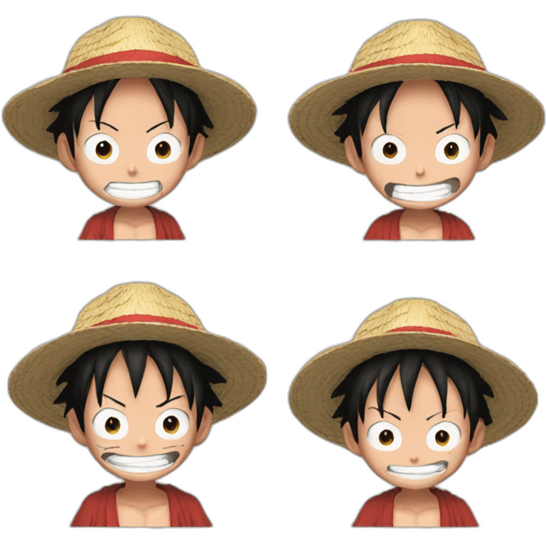 luffy en gear 5 emoji