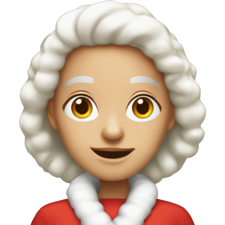 Mrs Santa emoji