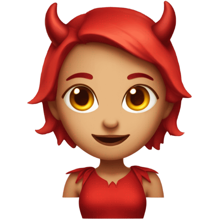 devil girl emoji