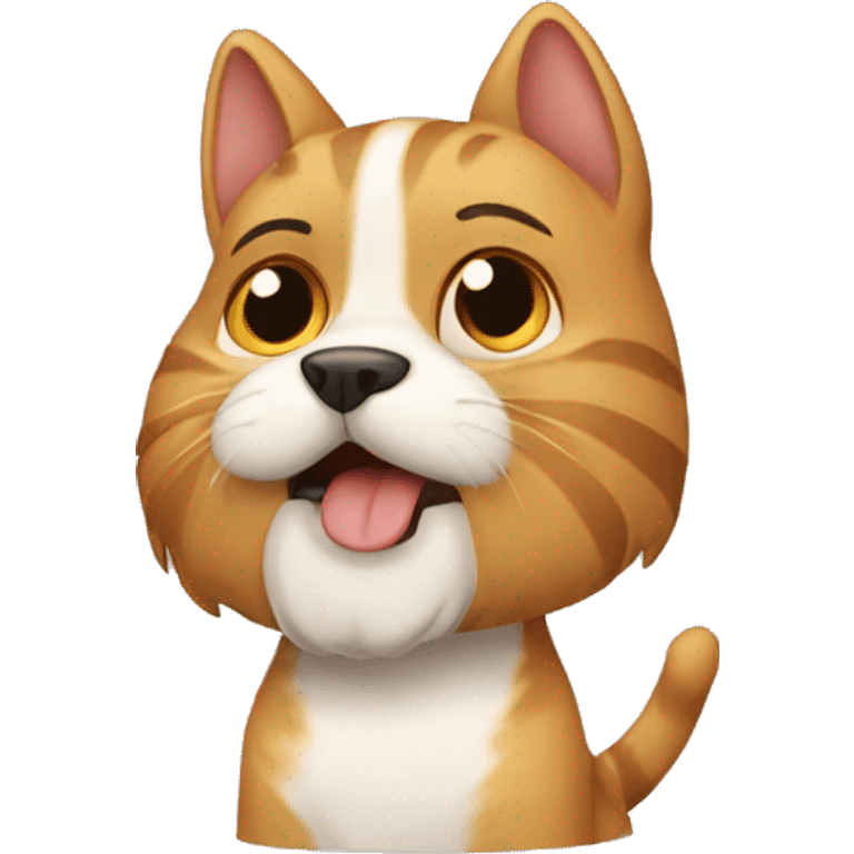 el gato y el perro emoji